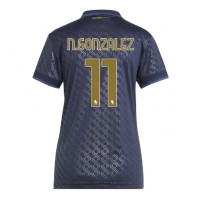 Camiseta Juventus Nicolas Gonzalez #11 Tercera Equipación para mujer 2024-25 manga corta